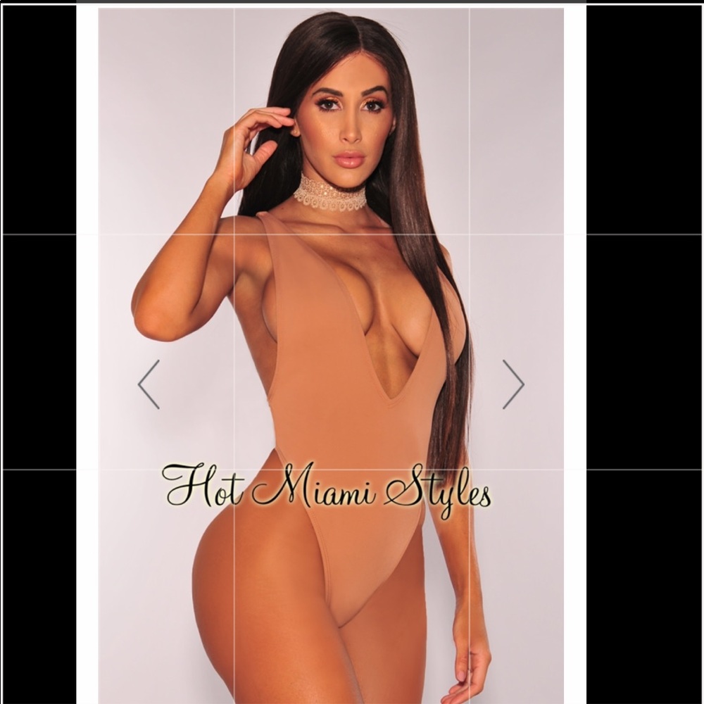 Rose Dawn Spaghetti Strap Ultra High Cut Swimsuit